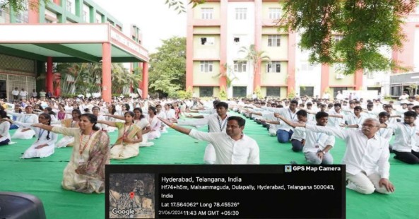 International yoga Day Celebration 